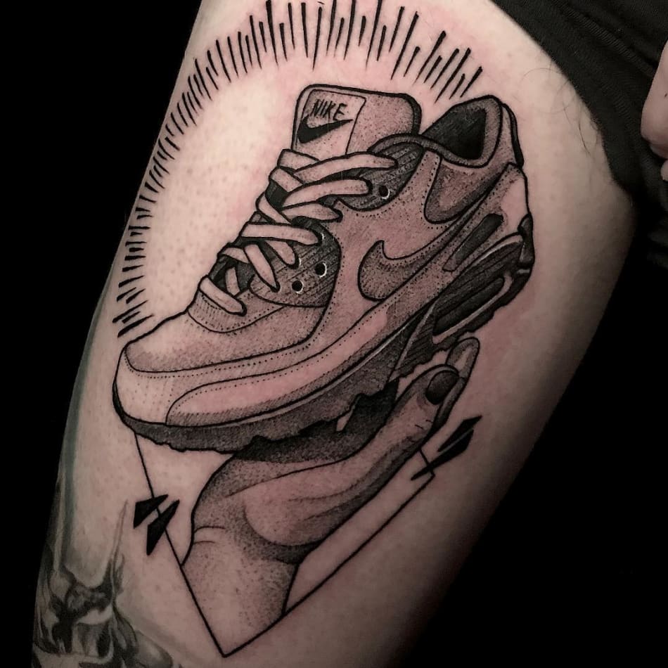 Sneaker tattoos tattoos by category